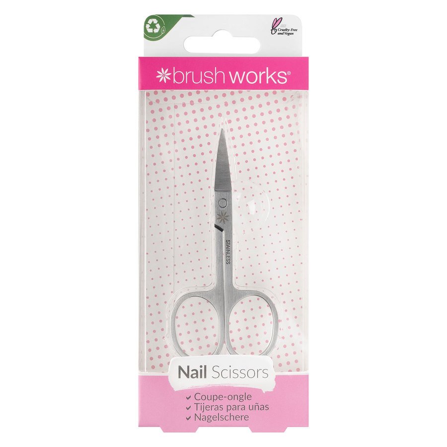 Brushworks Nail Scissors 1pcs