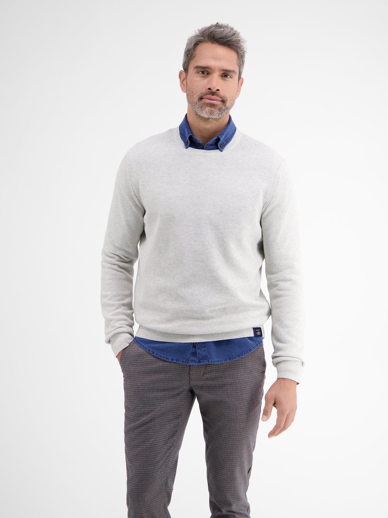 Baumwoll Strickpullover