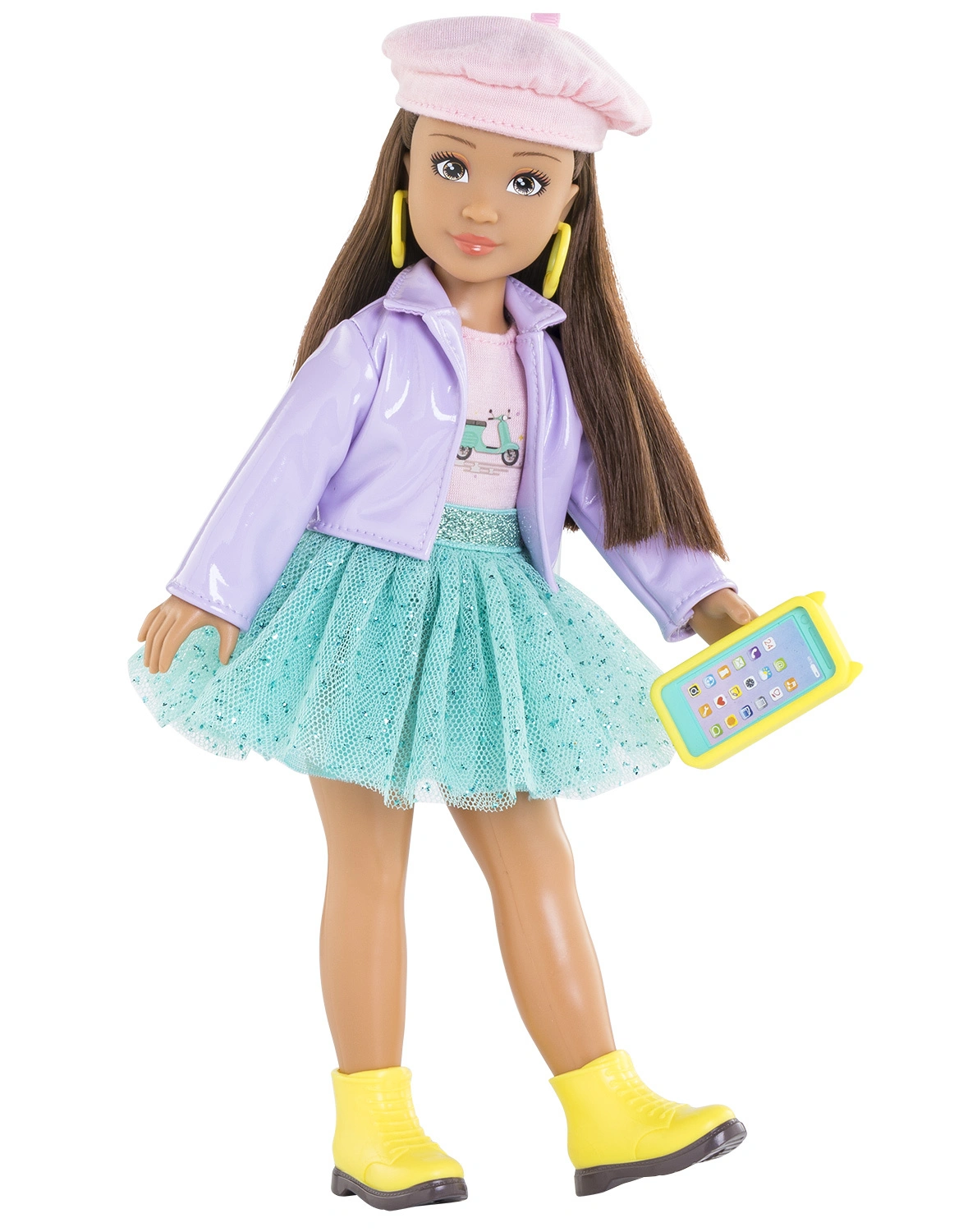 Ankleidepuppe LUNA MAILAND FASHION (28cm) mit Zubehör
