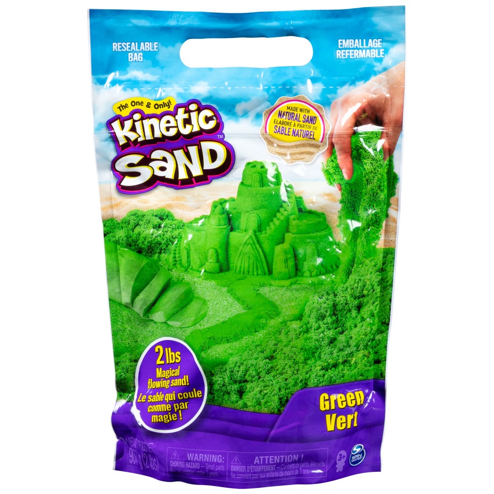 Kinetischer Sand, 2-Pfund-Sack, verschiedene Farben