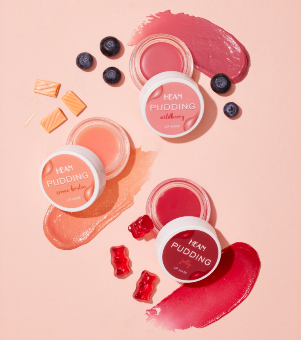 Hean - Máscara labial pudim - Creme Brulee