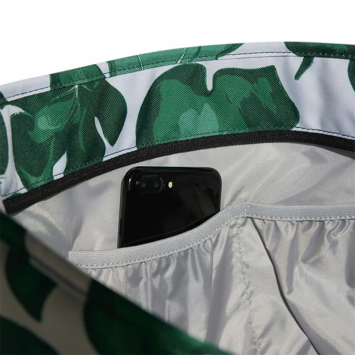 Bolsa tote adidas Performance com estampa de folha