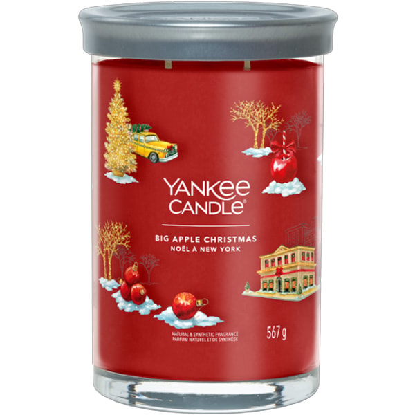 Bougie gobelet - Noël à New York - Grand modèle - 567 g
