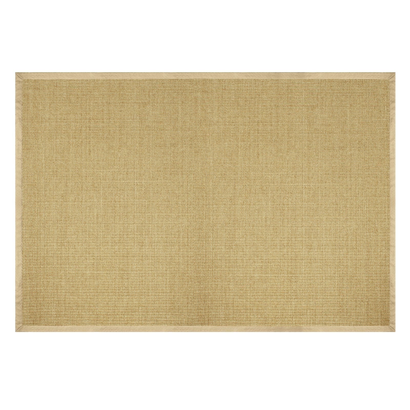 Karat Sisal-Teppich Amazonas | Natur | Bordüre: Natur