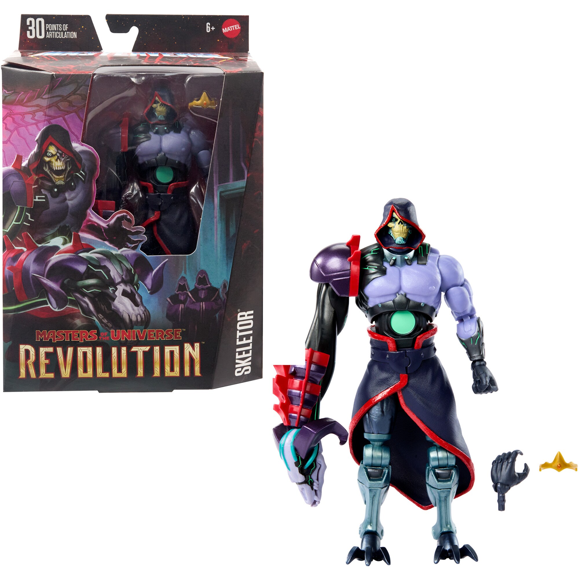 Mattel Spielfigur Masters of the Universe Masterverse Skeletek