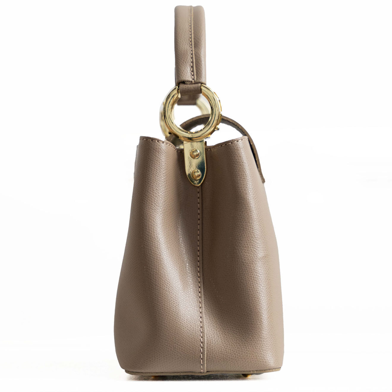 Christian Laurier Sac à main en Cuir Shauna beige - 24,5x29,5x12 cm