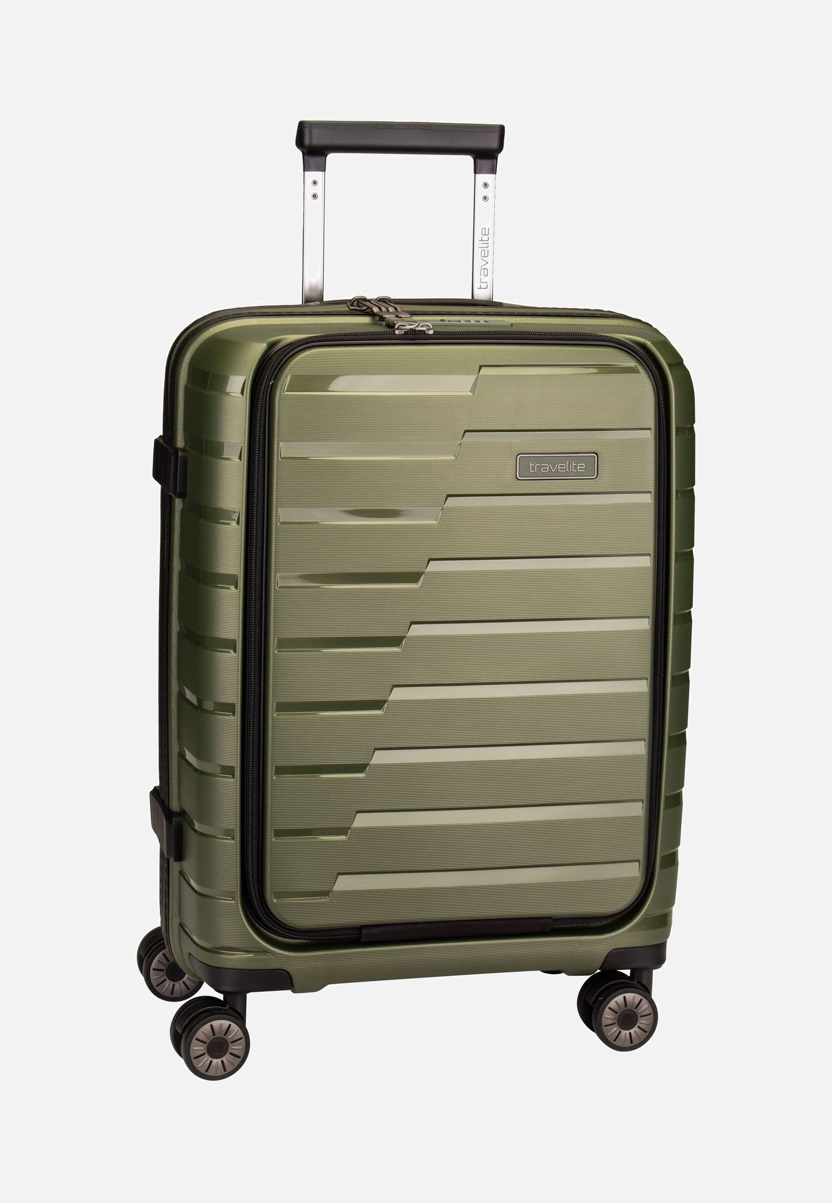Air Base 4-Rad Trolley S Vortasche Olive - Koffer