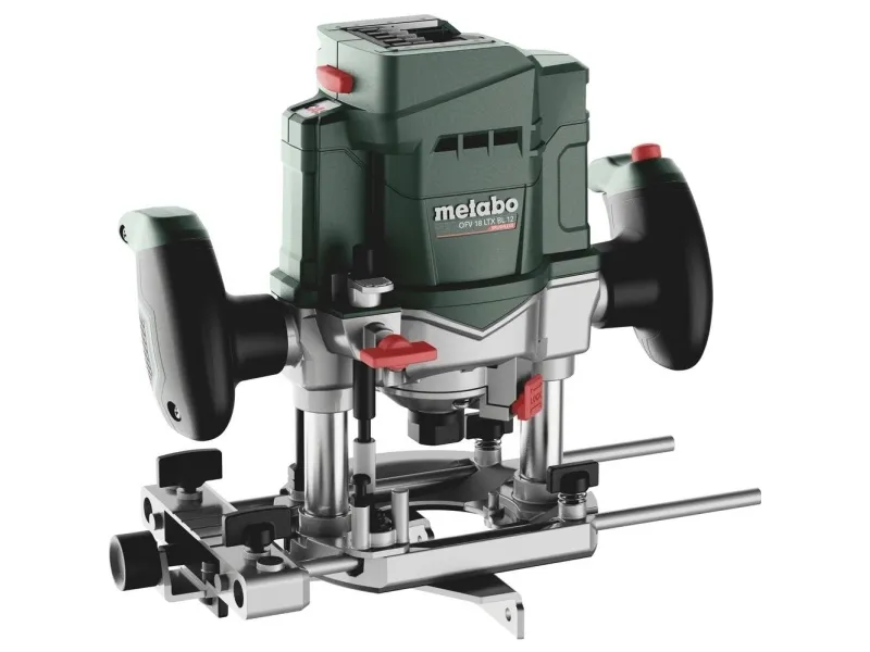 Metabo OFV 18 LTX BL 12, Børstefri, Sort, Grøn, Rustfrit stål, 25000 rpm, 6, 8 (5/16