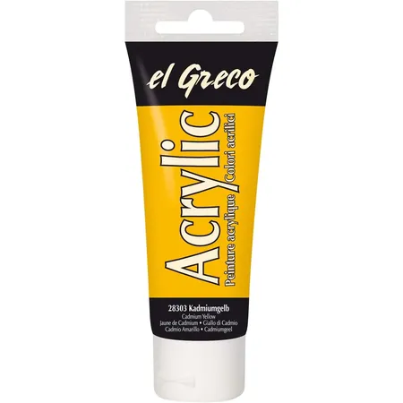 KREUL el Greco Acrylic Kadmiumgelb 75 ml Tube