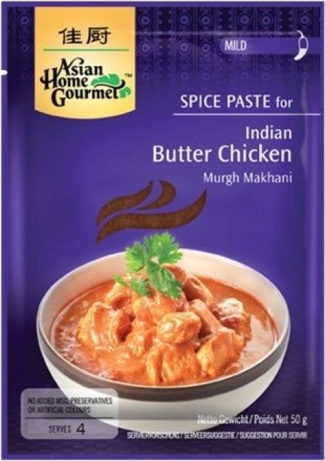 Asian Home Gourmet Kruidenpasta Indiaas Boter Kip 50g