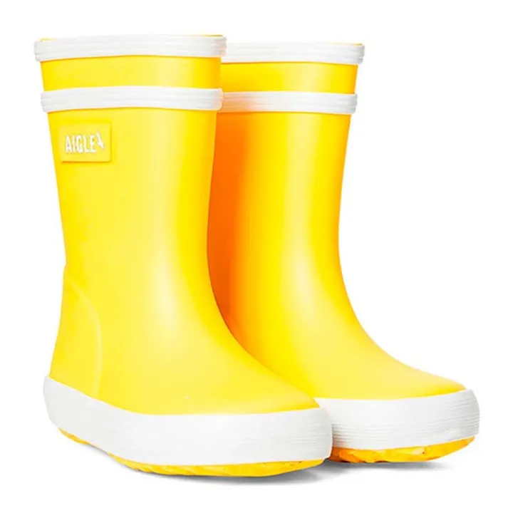 Aigle Bottes de Pluie Baby Flac | Jaune