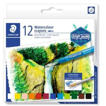 STAEDTLER® Aquarellkreiden karat 12er Etui