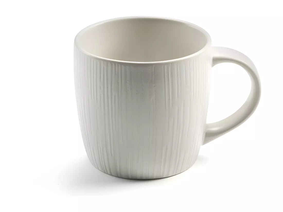 Magma Ivoire - Tasse café & thé 28 cl (lot de 6)