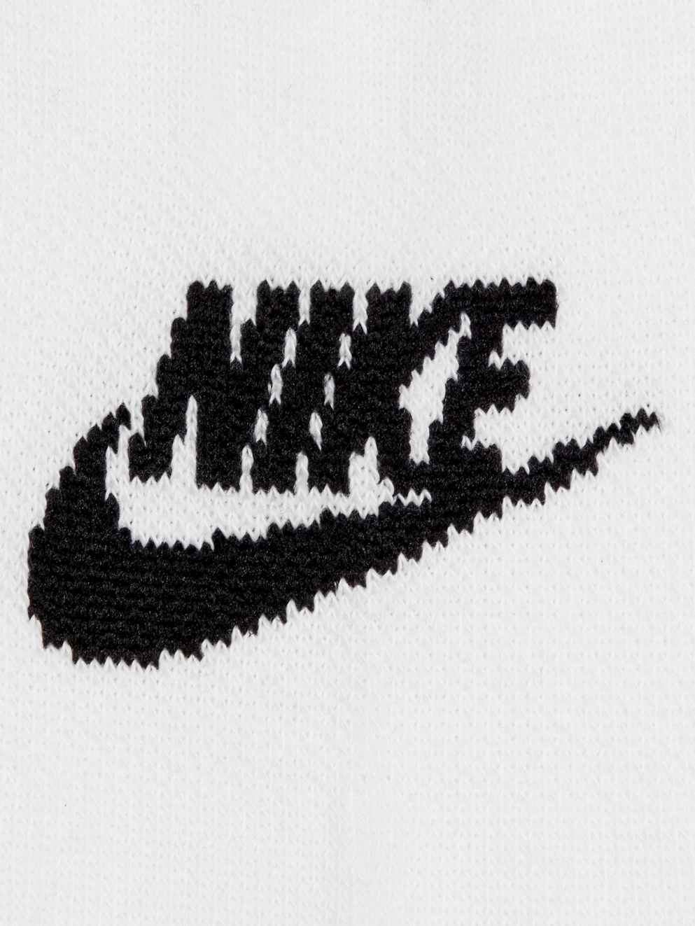 Nike Sportswear Everyday Essential No-Show 3 Sock white/black