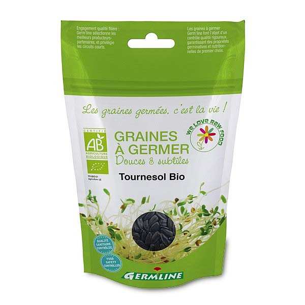 Tournesol entier bio - Graines à germer