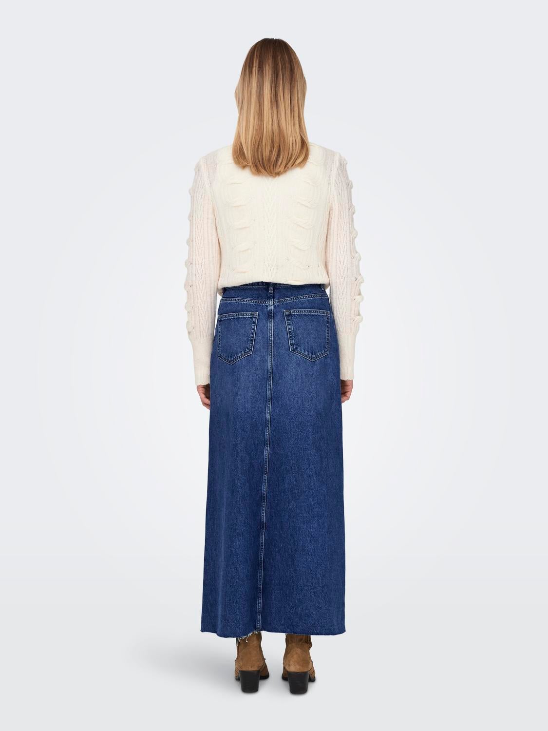 ONLMOCHI Jeansrock Medium Blue Denim