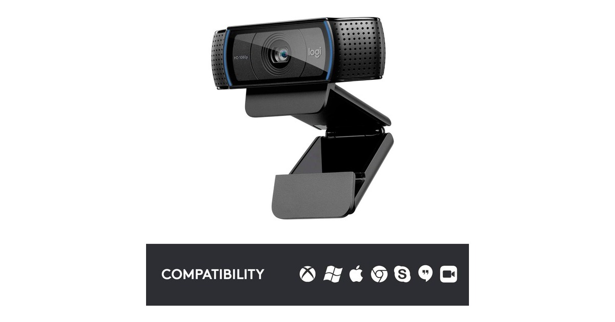 LogitechHD Pro Webcam C920  (Zwart)