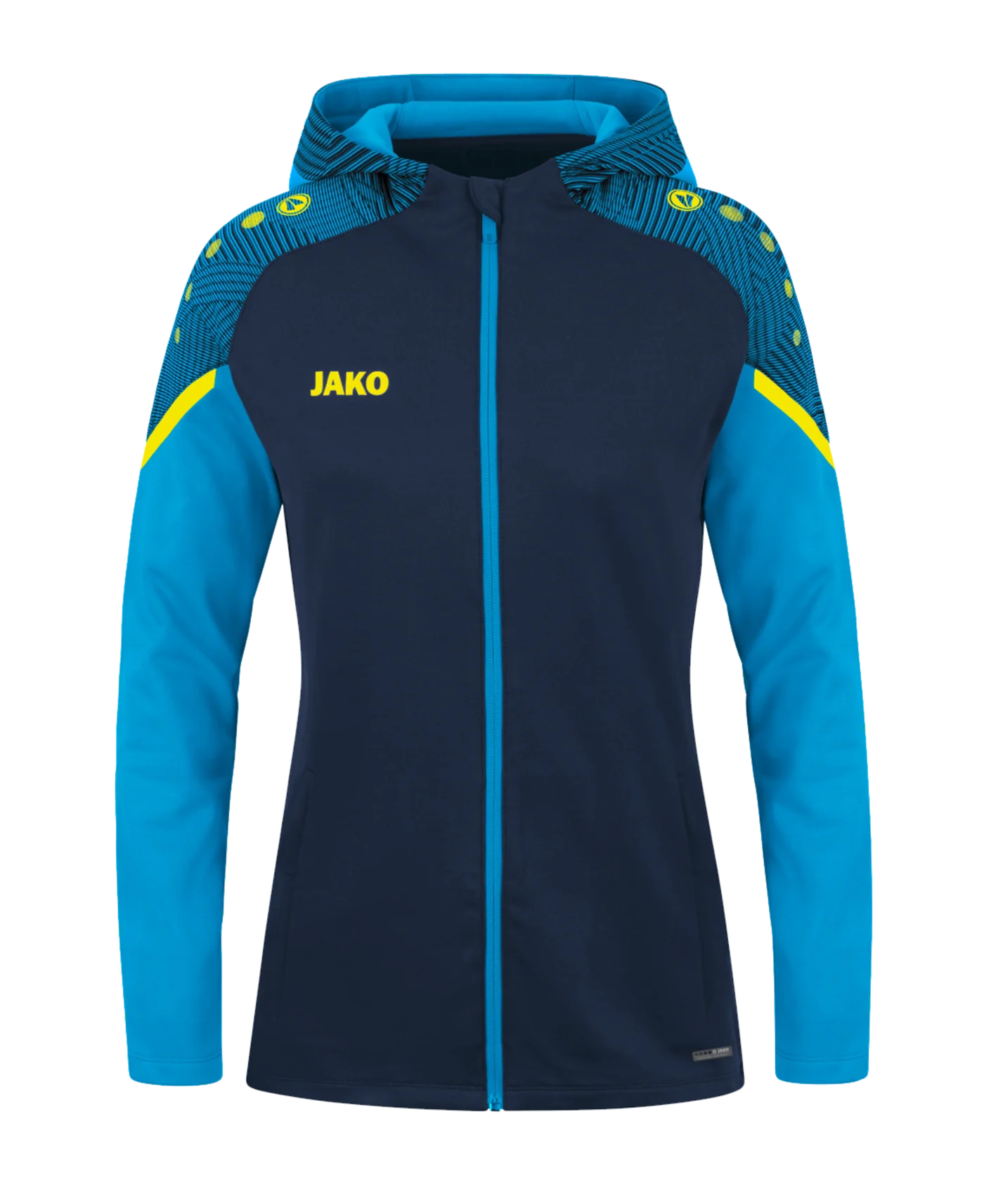 JAKO Performance Kapuzenjacke Damen Blau F908