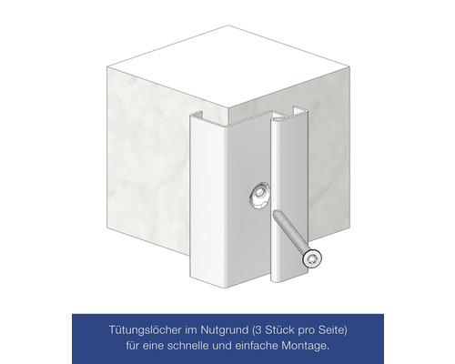 HÖRMANN ZK deurelement, verzinkt, 875x2000 mm, DIN links, inclusief krukgarnituur, zwart.