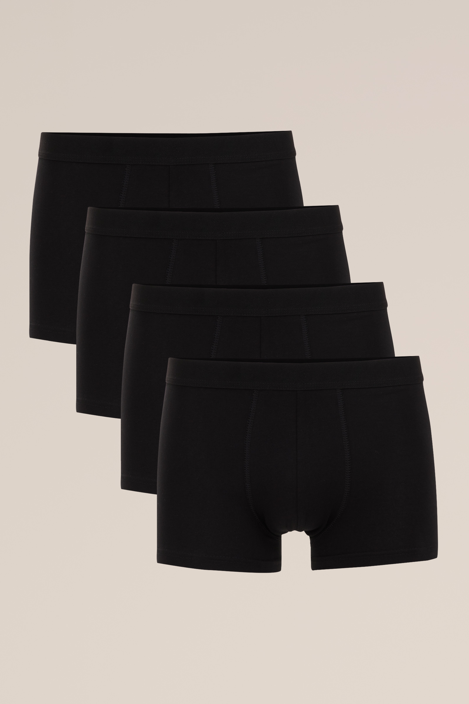 trunk, 4 pack WE Fashion Zwart