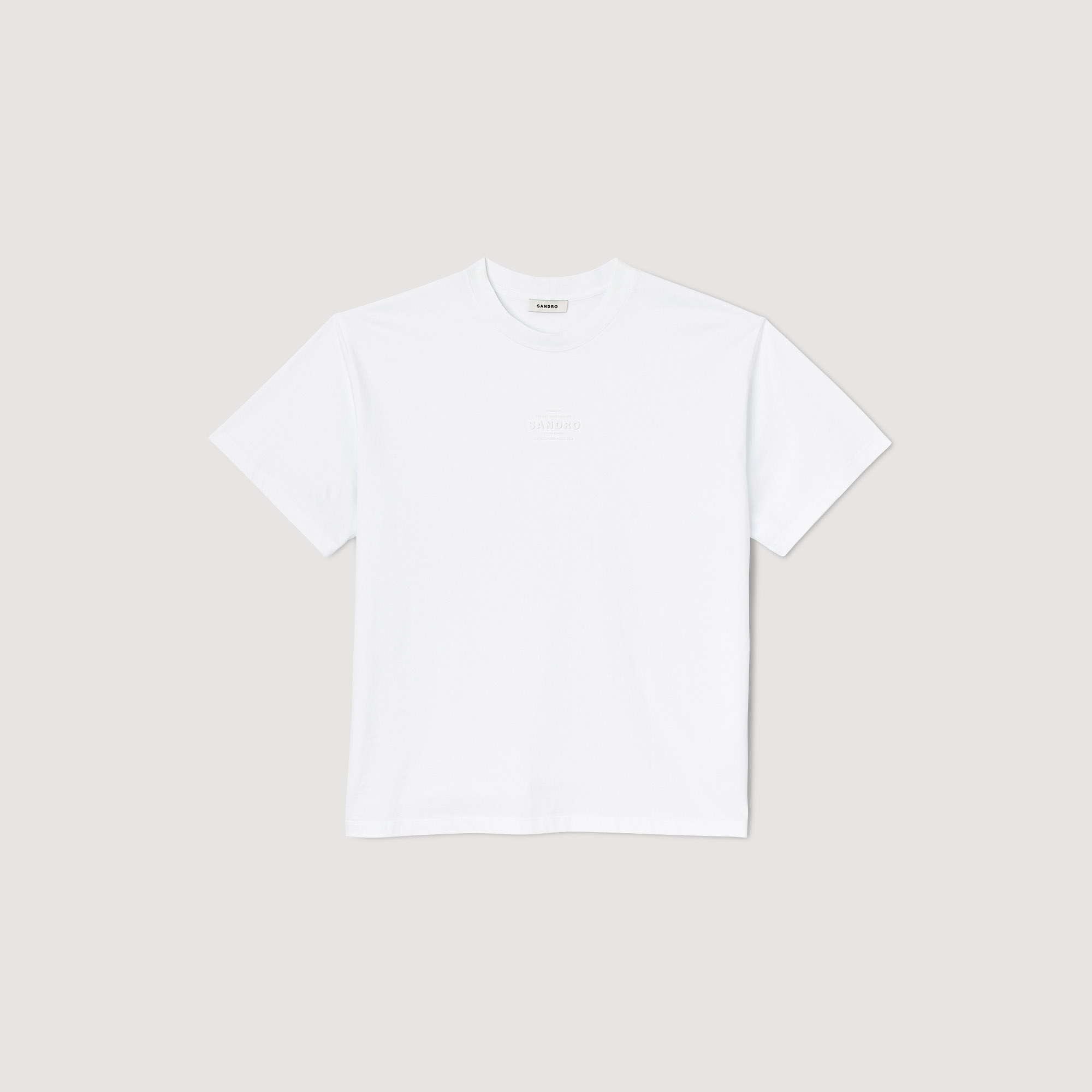 T-shirt logo rubber