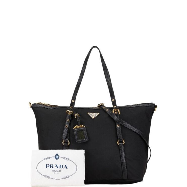 Prada Vintage Prada Tote Black