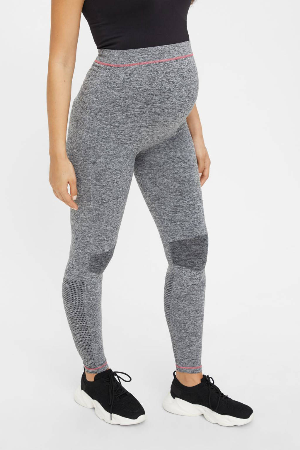 MAMALICIOUS zwangerschaps sportlegging grijs