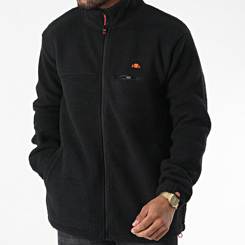 Veste Polaire Zippée Edarro SLF17560 Noir