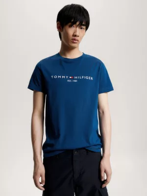 Camiseta Slim Fit com Logo