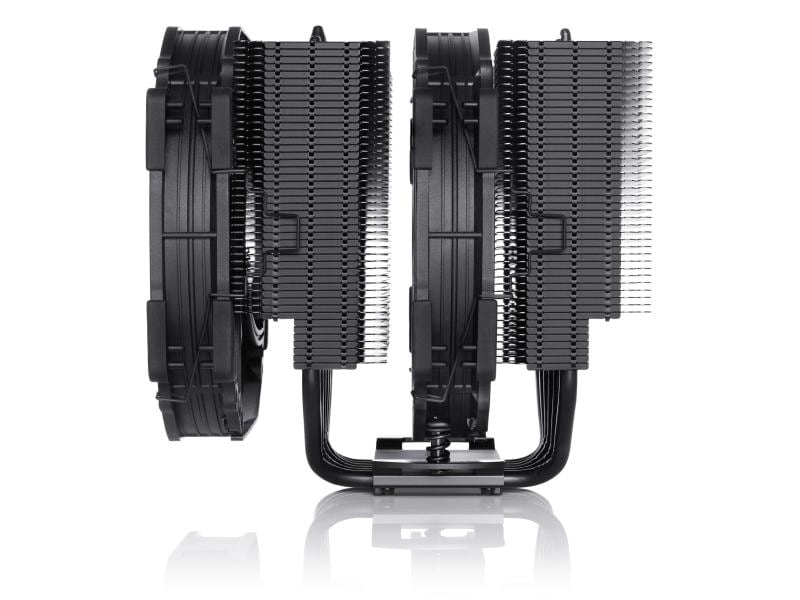 Noctua CPU-Kühler NH-D15 chromax.black Leistungsstarker Dual-Tower-CPU-Kühler