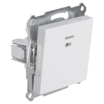 Schneider Merten System-M Trekschakelaar Actief Wit