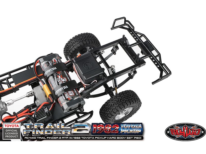 RC4WD Scale Crawler Trail Finder 2 1982 Toyota, RTR, 1:10, 1982 Toyota Pickup mit fester Karosserie