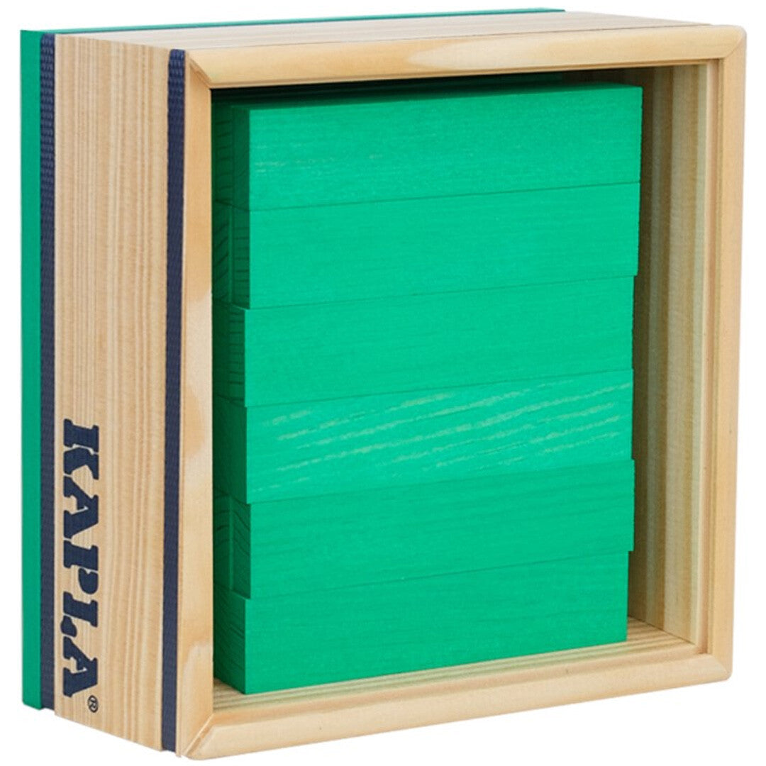 Kapla 40 stapelplankjes - groen