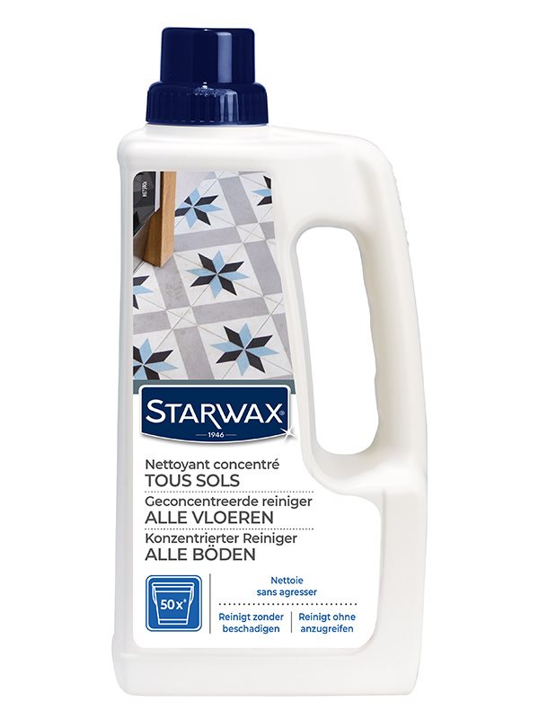 Starwax Konzentrierter Reiniger für alle Böden liq Fl 1 lt