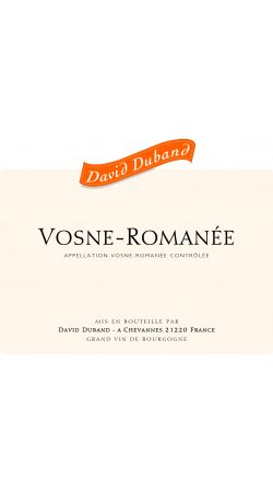 Domaine David Duband 2013 Vosne-Romanée Rouge