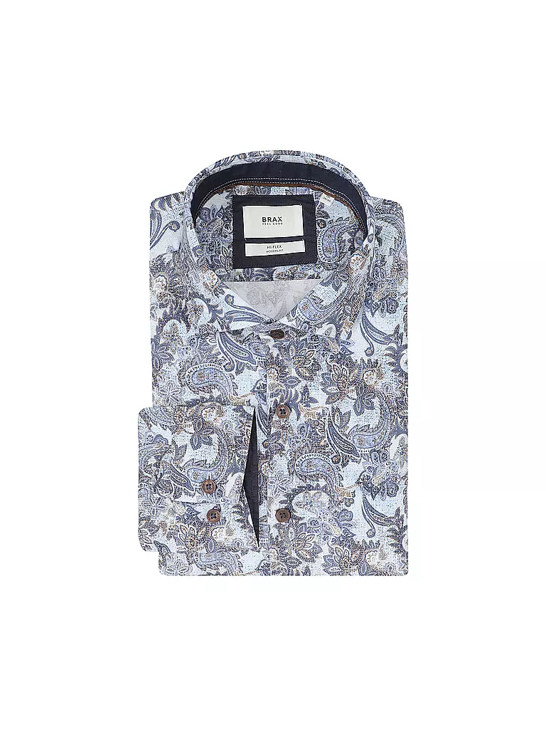 BRAX Hemd Modern Fit HAROLD bunt