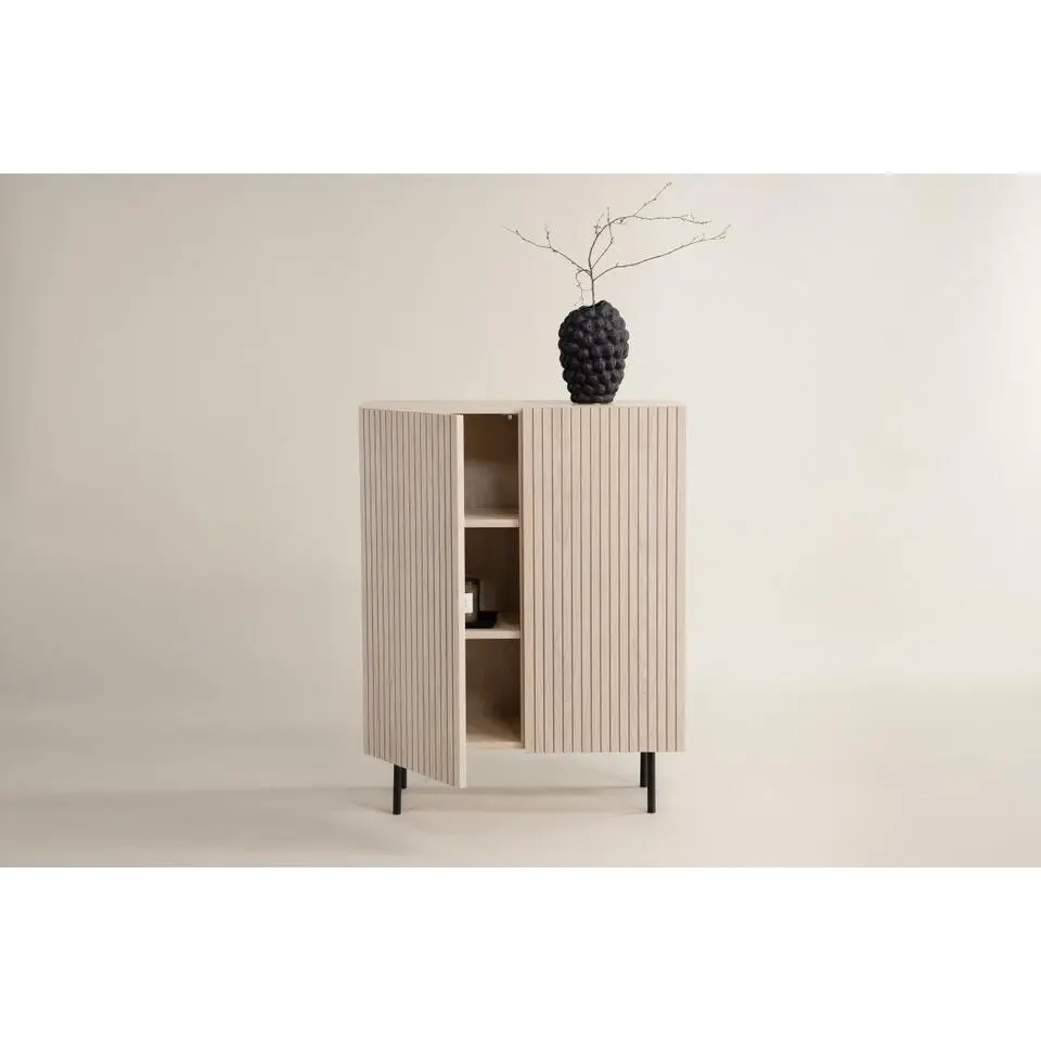 Svea - Taro opbergkast - 80 x 103 cm - naturel