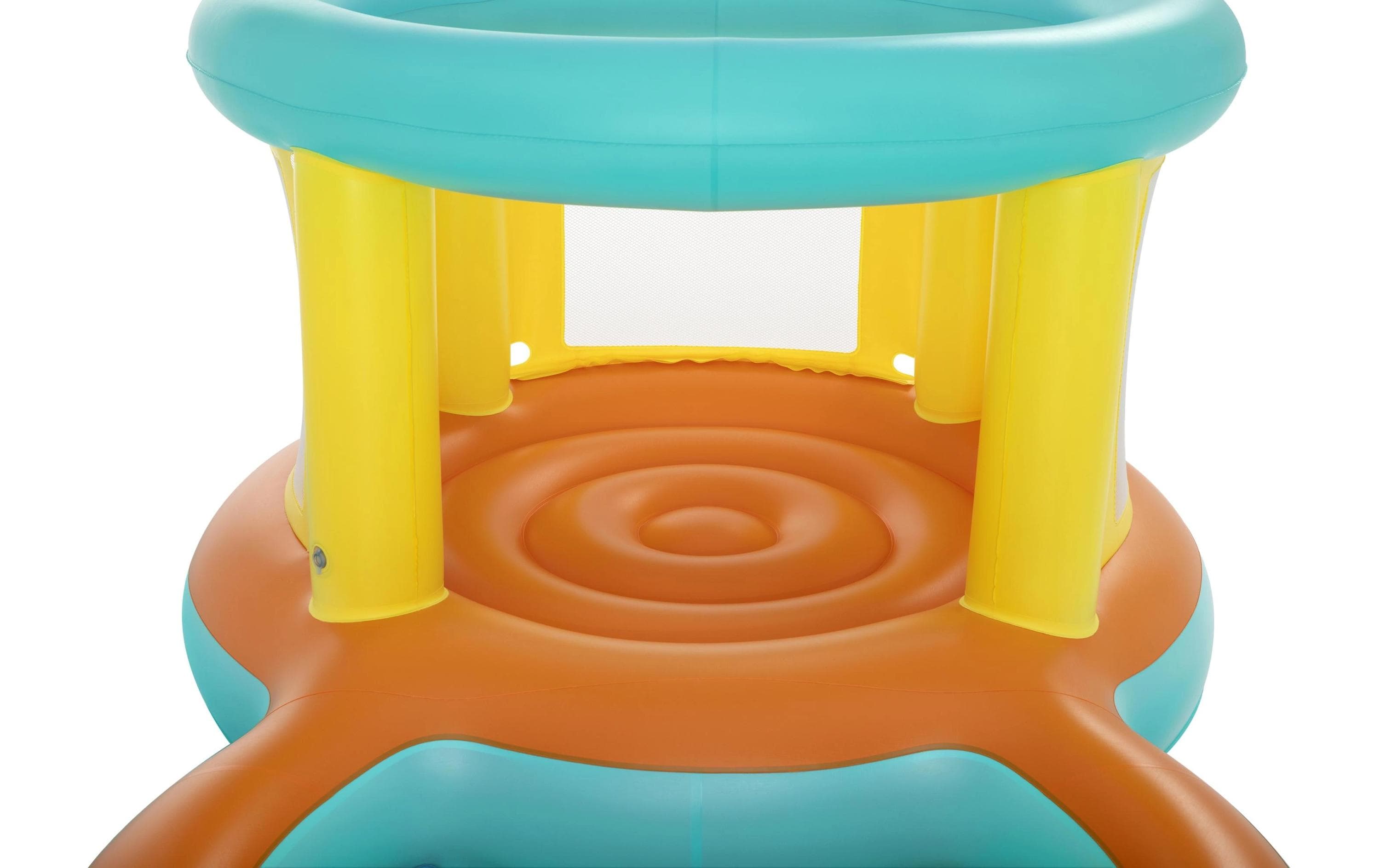 Planschbecken Jumptopia Bouncer & Play 239 x 142 x 102 cmAufblasbare Hüpfburg und Planschbecken