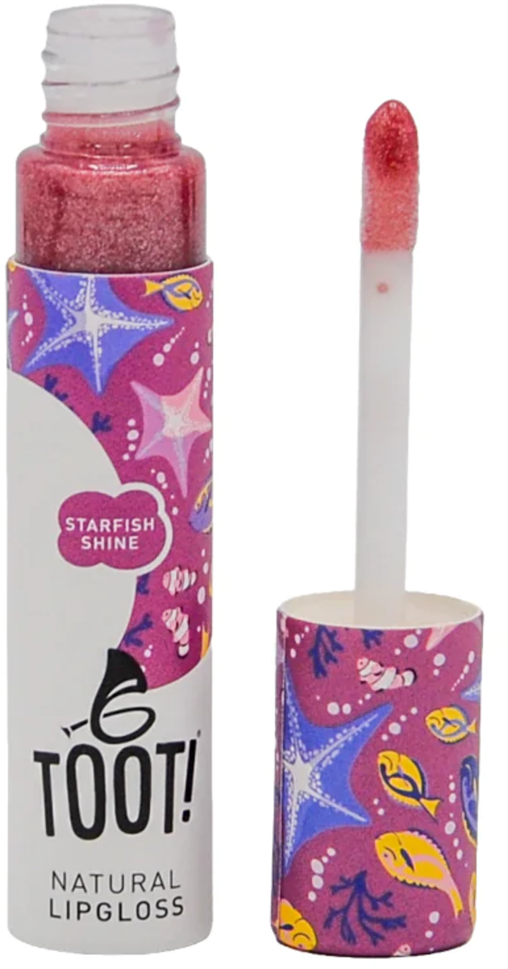 TOOT!  Natural Lipgloss, Starfish Shine (5,50 ml)