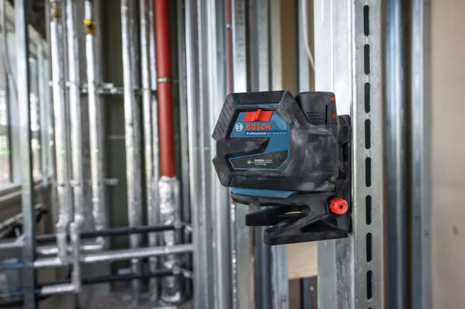 Bosch GCL 12V-50-22 CG 12V accu Kruislijnlaser in tas (inclusief batterijen)