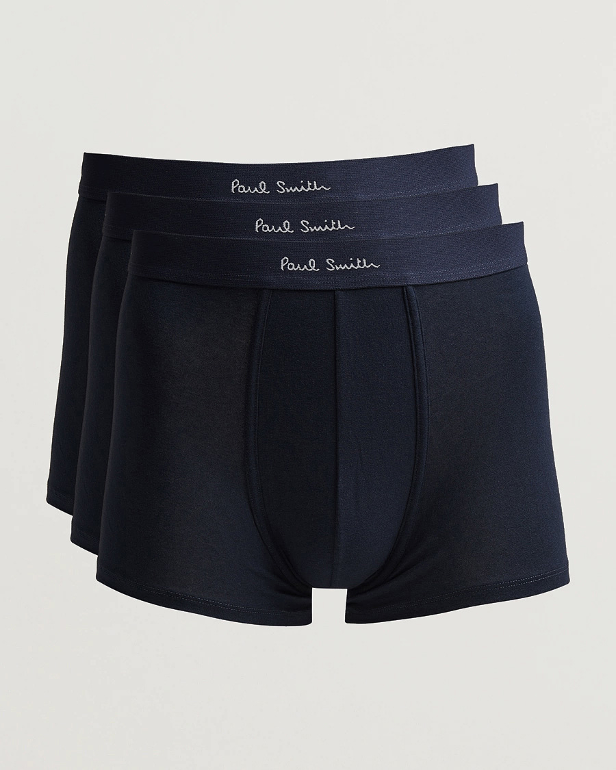 Paul Smith 3-Pack Trunk Navy
