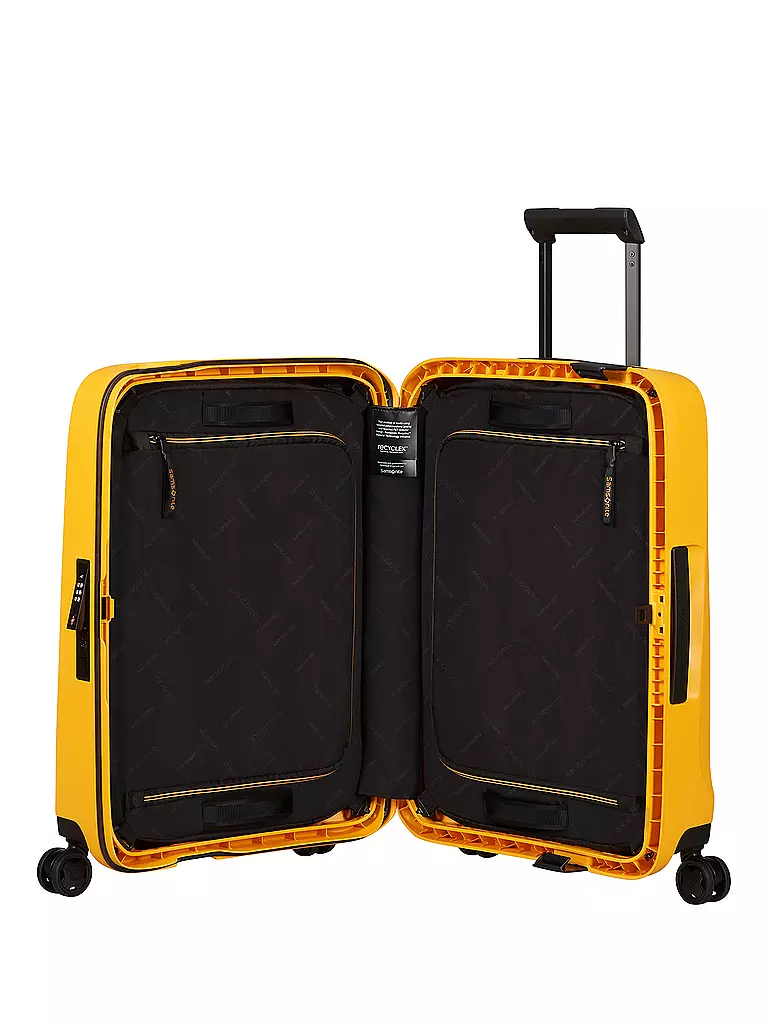 SAMSONITE Trolley ESSENS SPINNER 55cm radiant yellow  gelb
