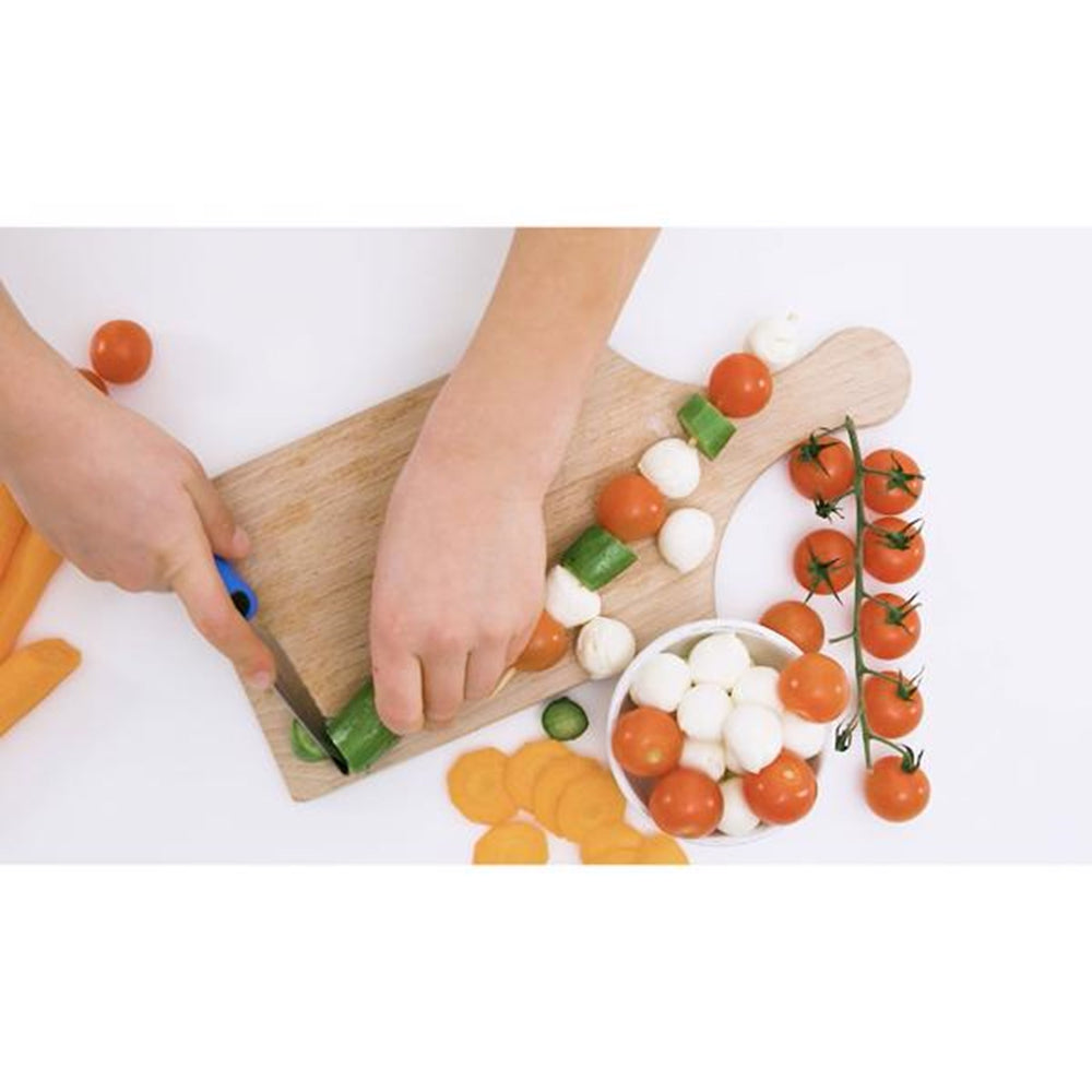 Børnekokkeknivsæt Grøn/Blå - Kinderkitchen
