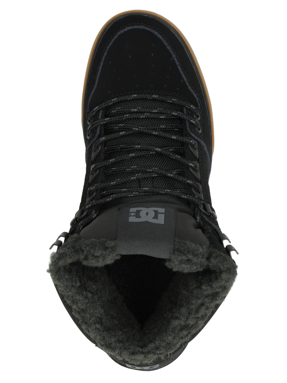 DC Pure High-Top WC Wnt Winter Shoes black/red/green