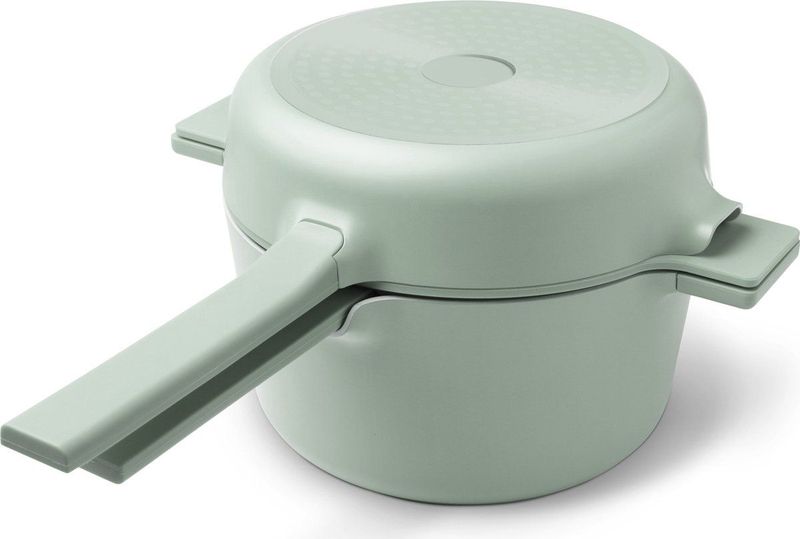 Brabantia - Compact All-in-one-set - Pannenset - Jade Green - 5-delig - 100% PFAS-vrij