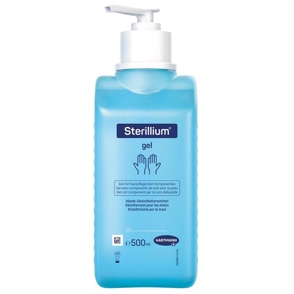 STERILLIUM Gel Händedesinfektion<br>500 ml, Gel, mit Pumpe