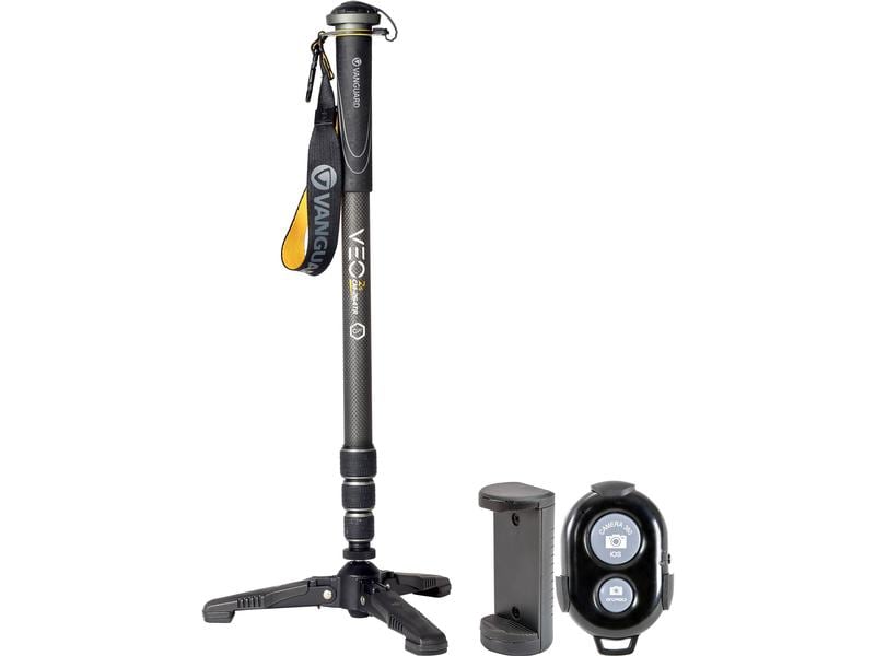 Vanguard Stativ VEO 2S CM-264TR Carbon-Reisestativ mit vielfältiger Funktionalität in kompakten Abmessungen