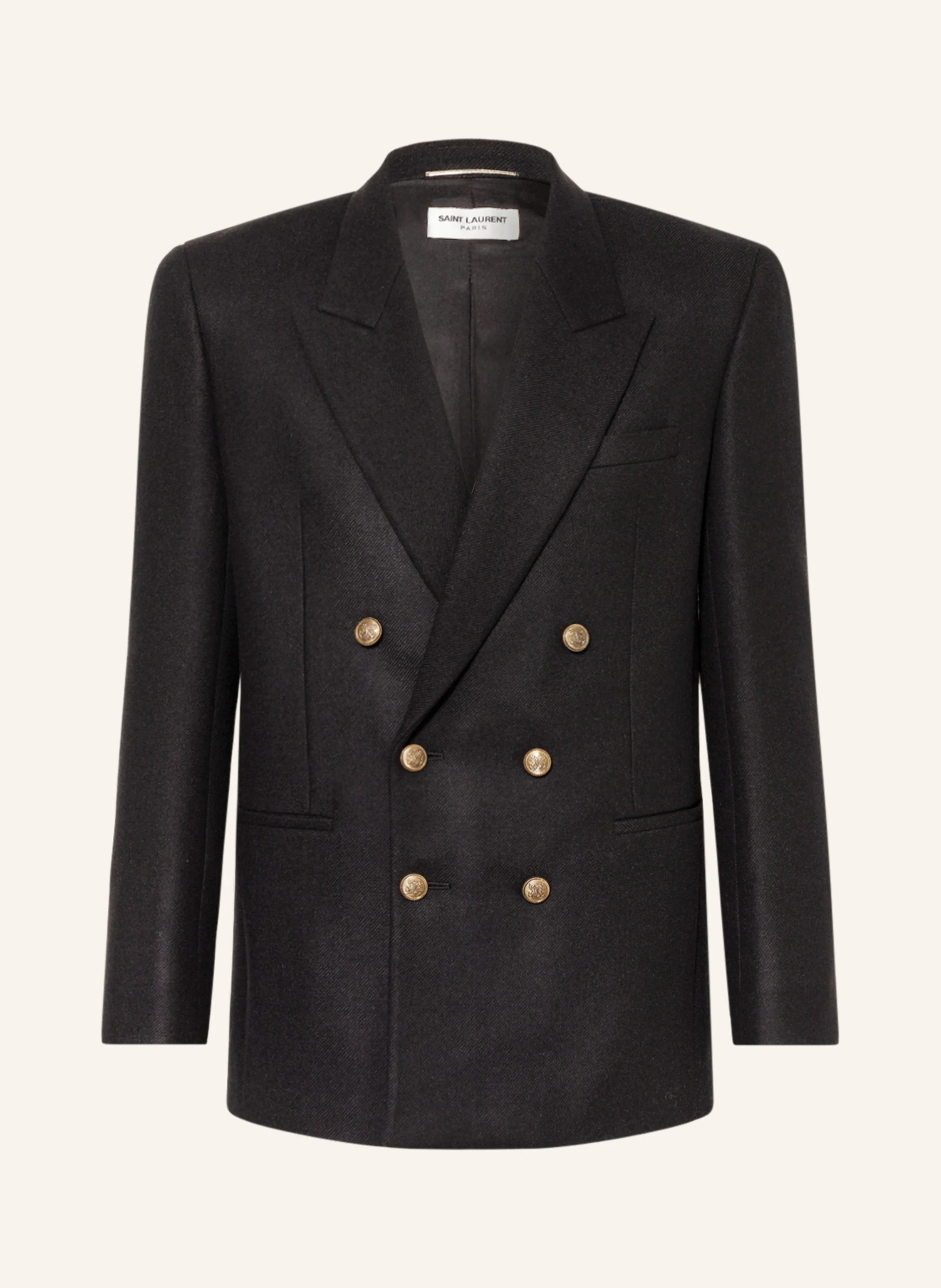 SAINT LAURENT Kamelhaarjacke