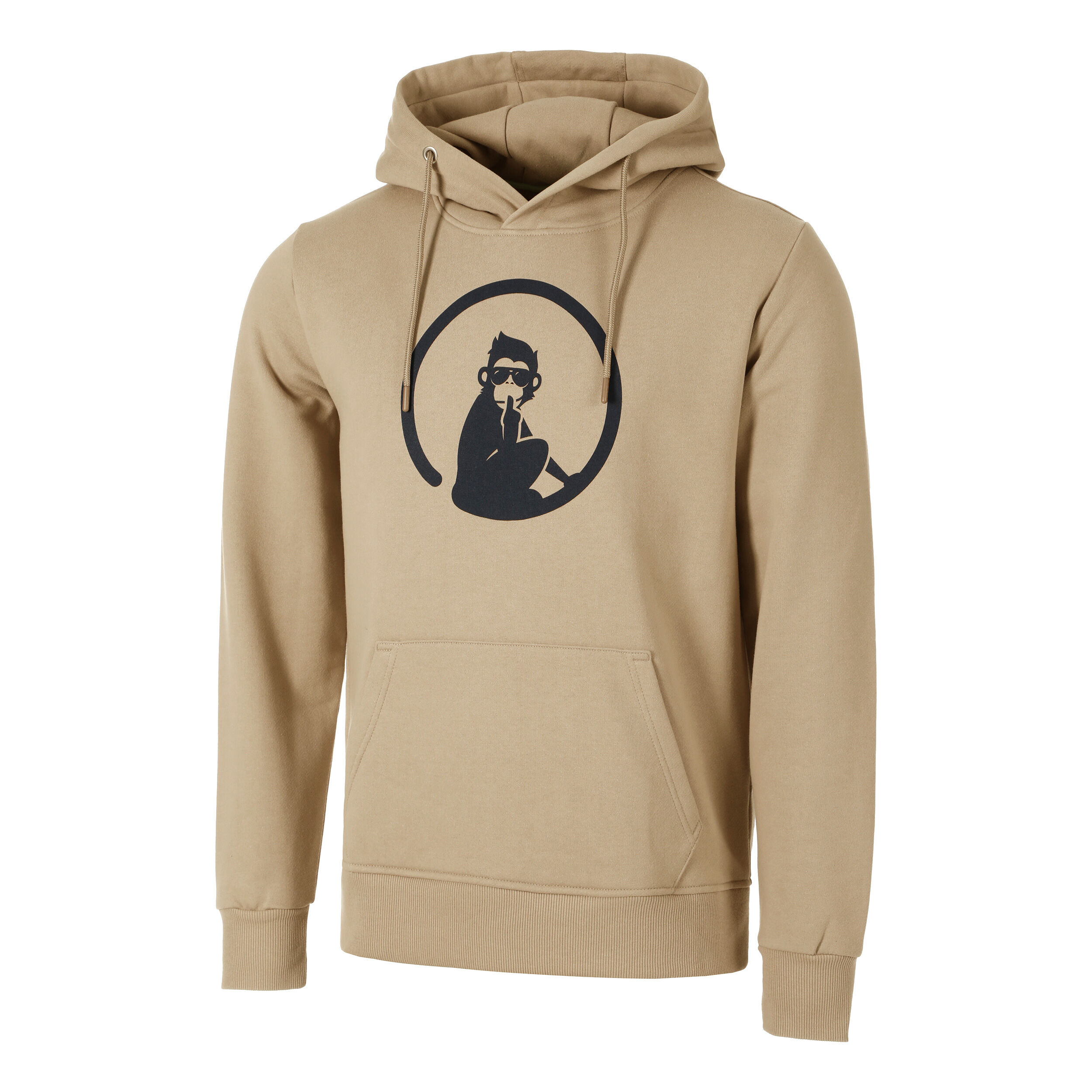 Quiet Please Wild Logo Sweat À Capuche Hommes - Beige , Bleu Foncé