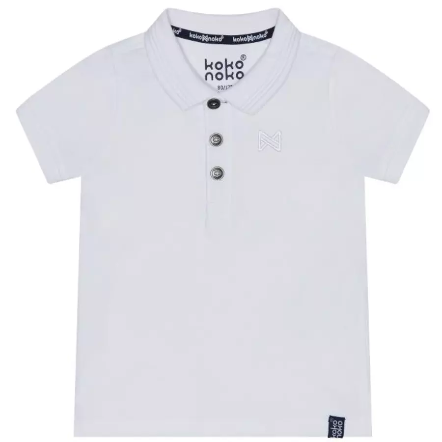 Koko Noko Poloshirt Noah White